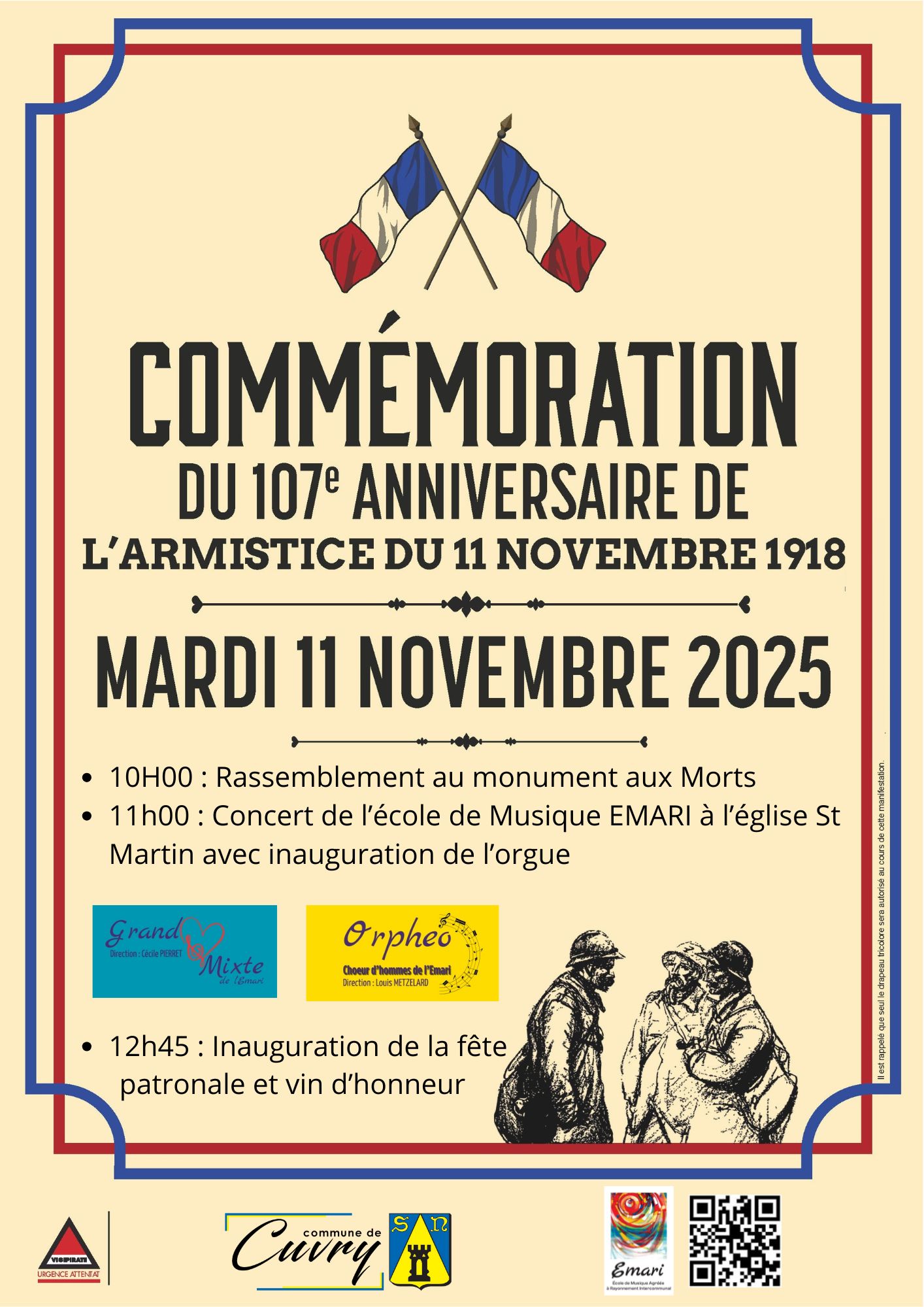 Emari - Commémoration du 11 novembre - Metz