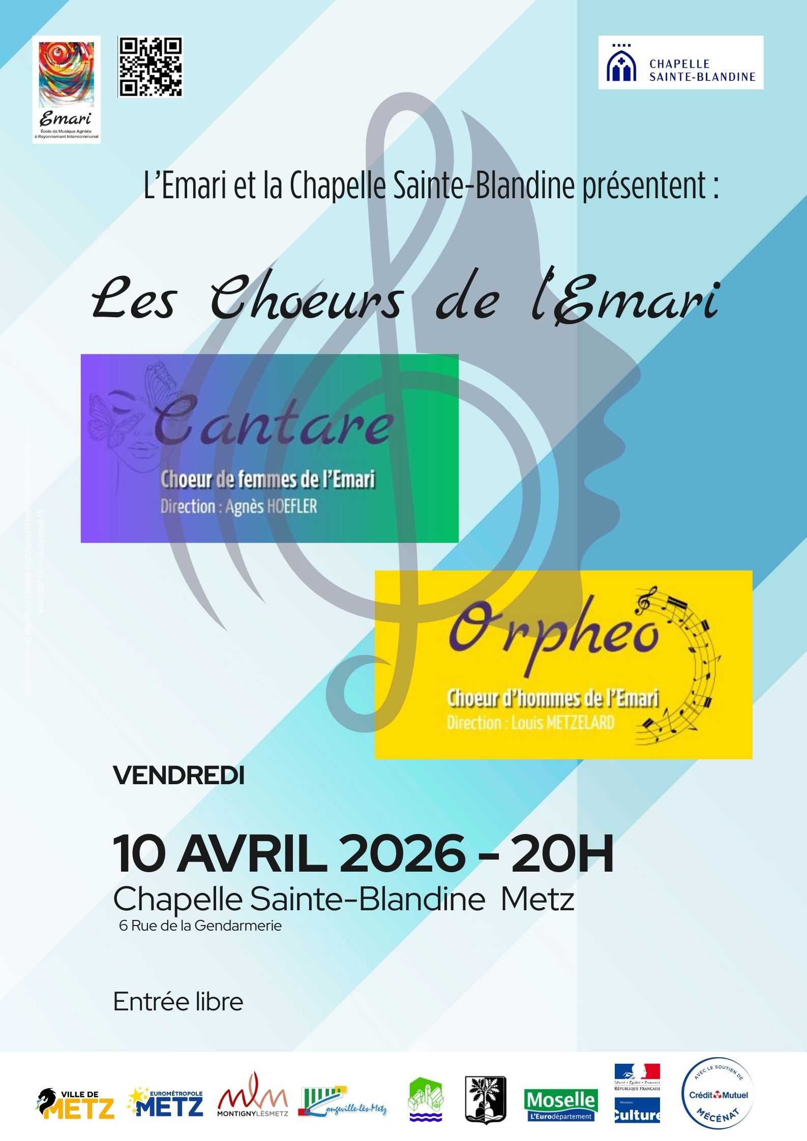 Emari - Les Choeurs de l'Emari - Metz